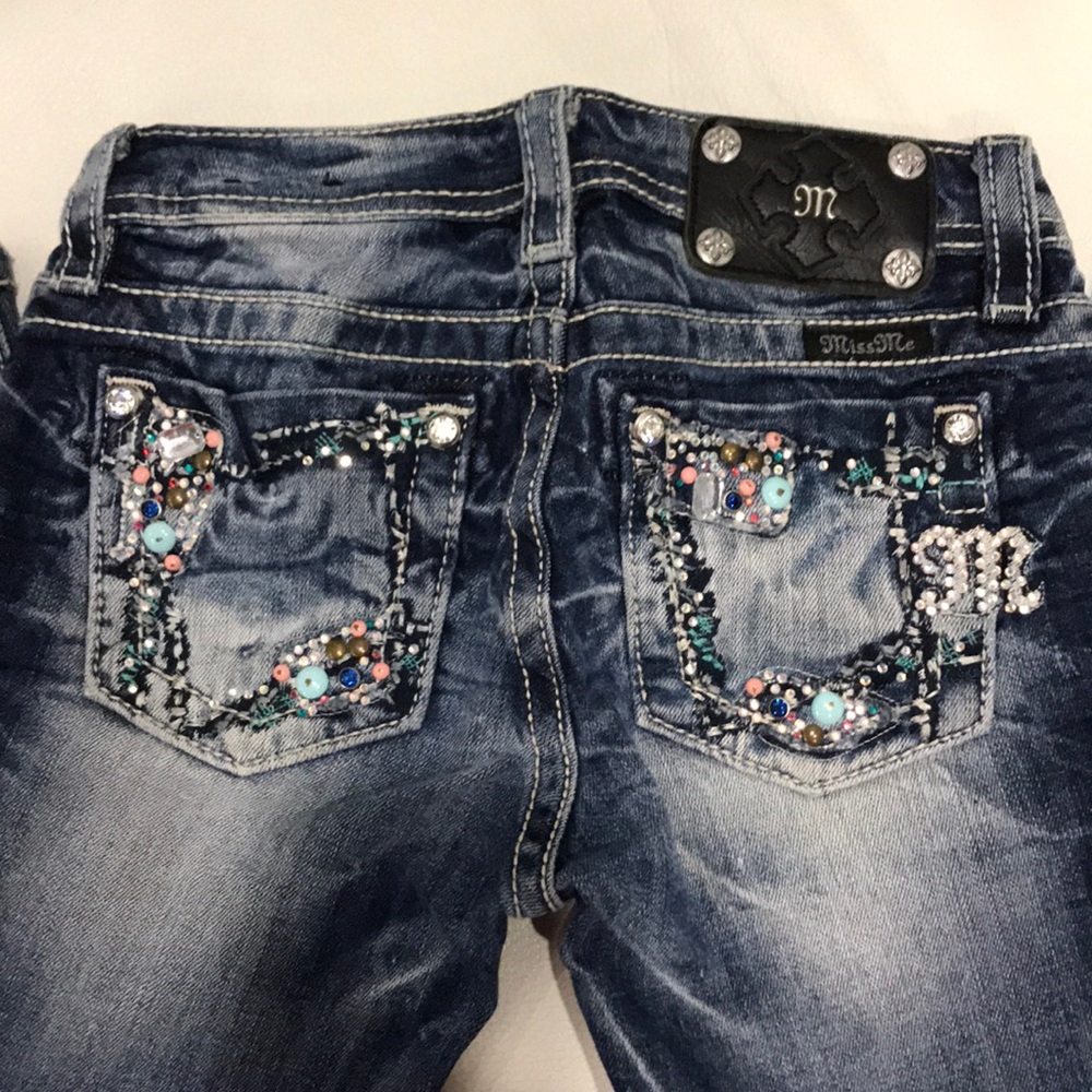 Girl’s Miss Me Skinny Embellished Jeans